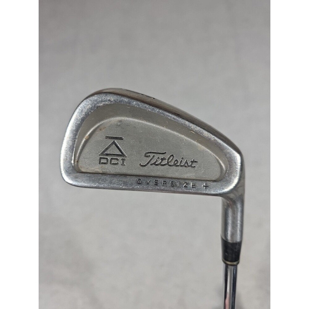 Titleist DCI Black Oversize+ 6 Iron 37.5" Stiff Flex Steel Shaft Right Handed